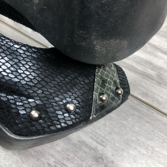 BKE reptile print platform pumps - Picture 5 of 7